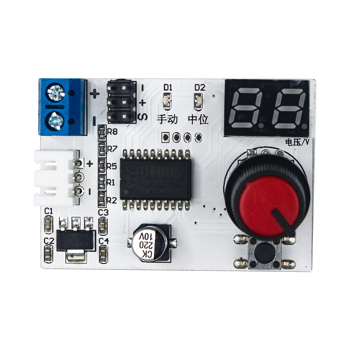 Hiwonder Digital Servo Tester Controller with Voltage Display Hiwonder Digital Servo Tester Controller with Voltage Display